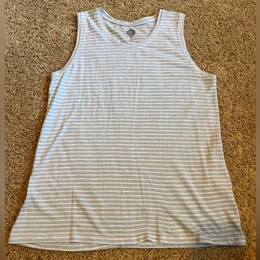 Striped Relaxed Fit Basic Tank!